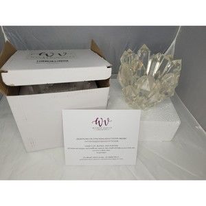 CRYSTAL MAKEUP BRUSH HOLDER Wicked Vanity Beauty Original Design Iridescent